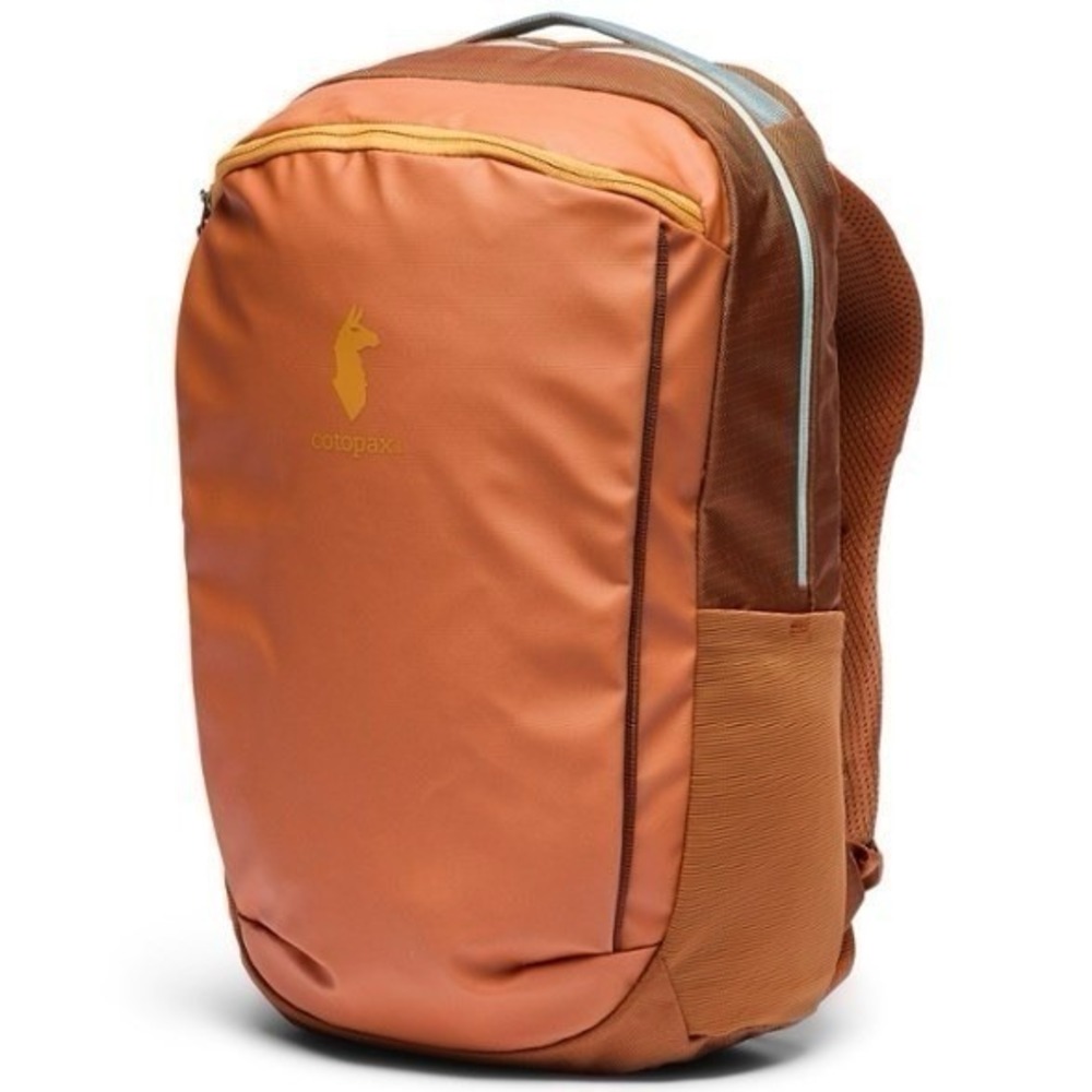 cotopaxi Orange Backpack with Yellow Logo